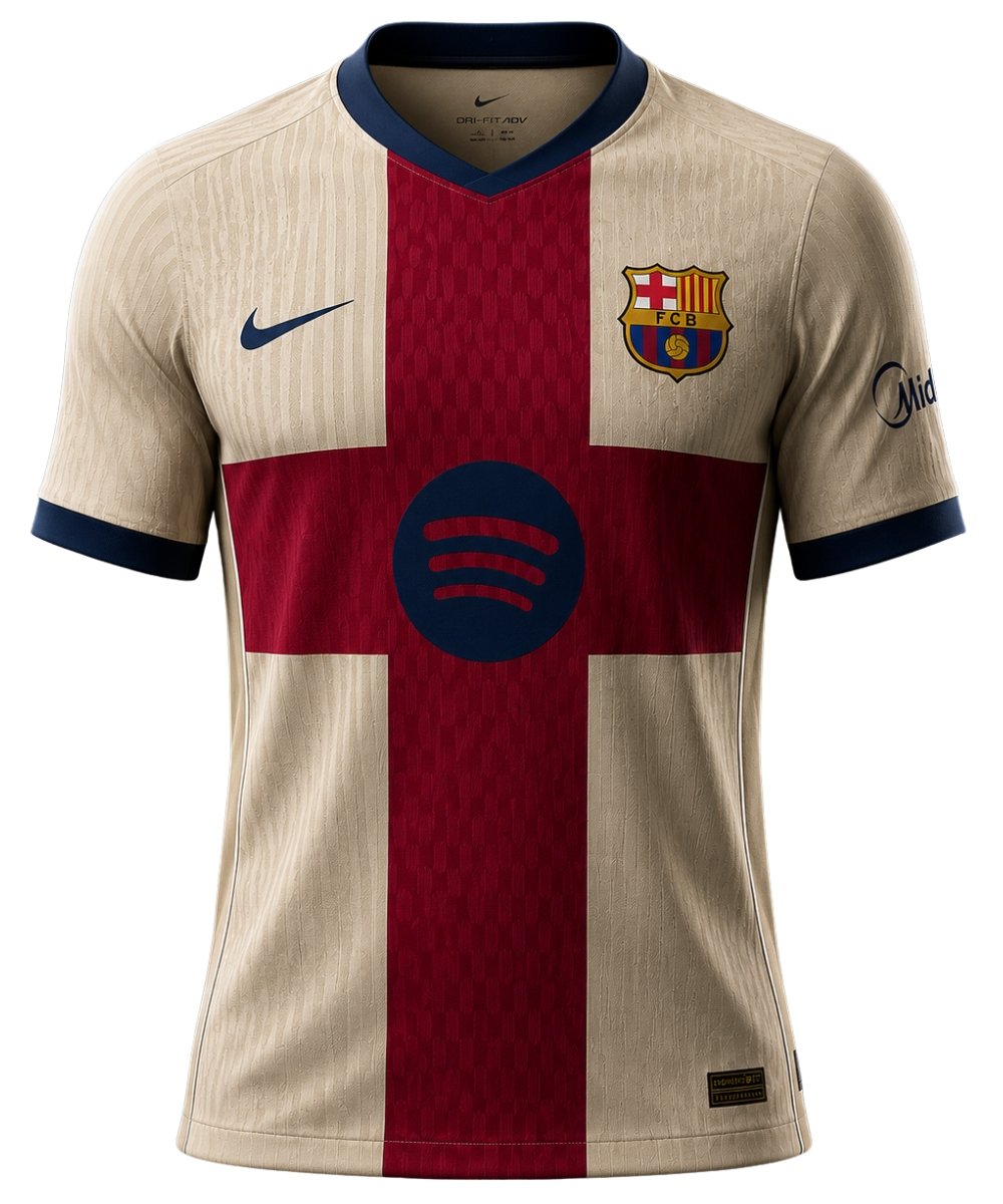 Barcelona 2026-27 Fourth Kit Jersey