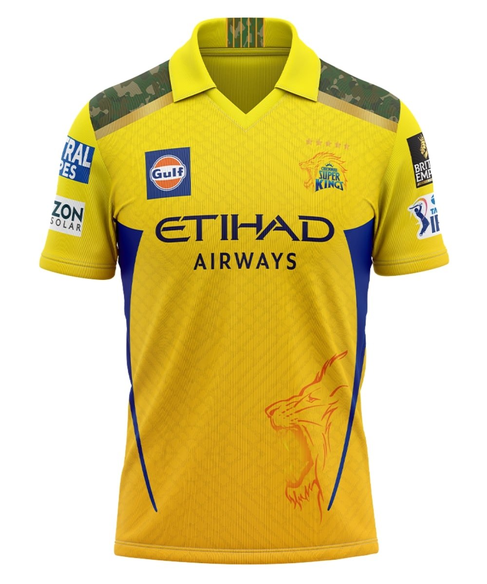 Chennai Super Kings 2025 Jersey – CSK