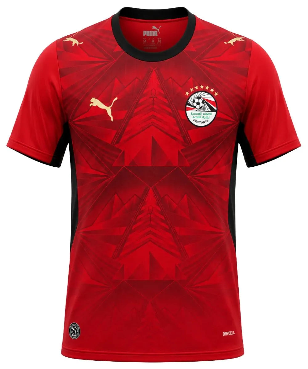 Egypt 2026 FIFA World Cup Home Jersey pakistan vinxee red color premium dri-fit fabric