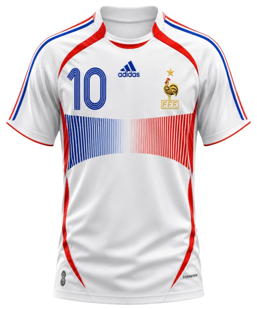 France World Cup Away Jersey 2006 – Zidane