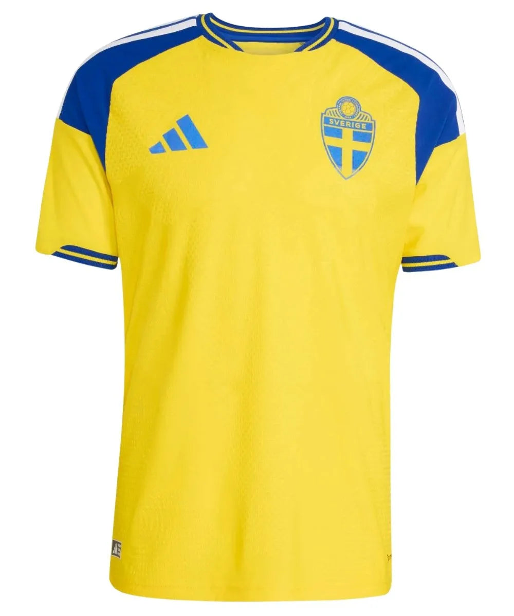 Sweden 2026 FIFA World Cup Jersey Pakistan fully printed polyester interlock football shirt
