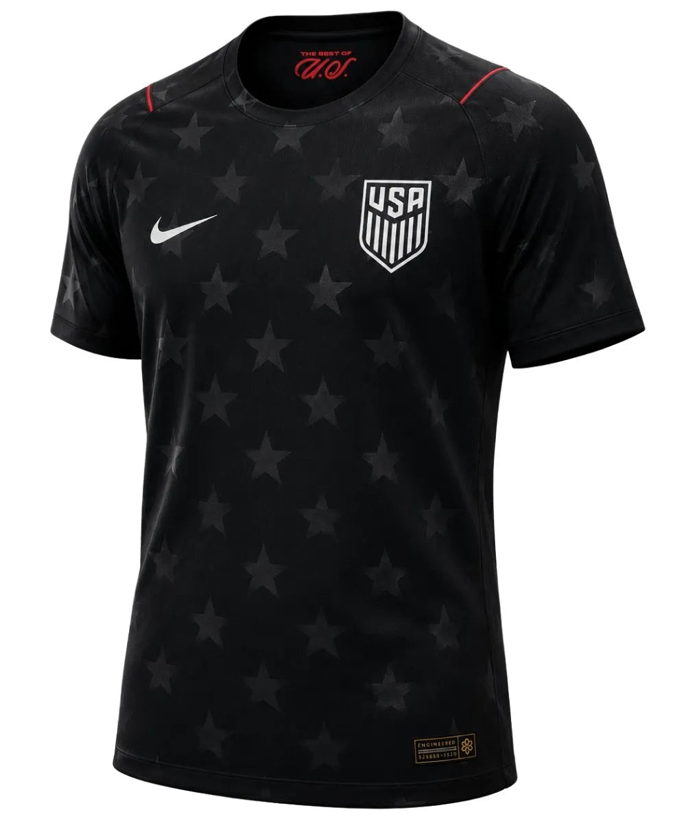 United States 2026 Away FIFA World Cup Pakistan Jersey black fully printed dri-fit football shirt