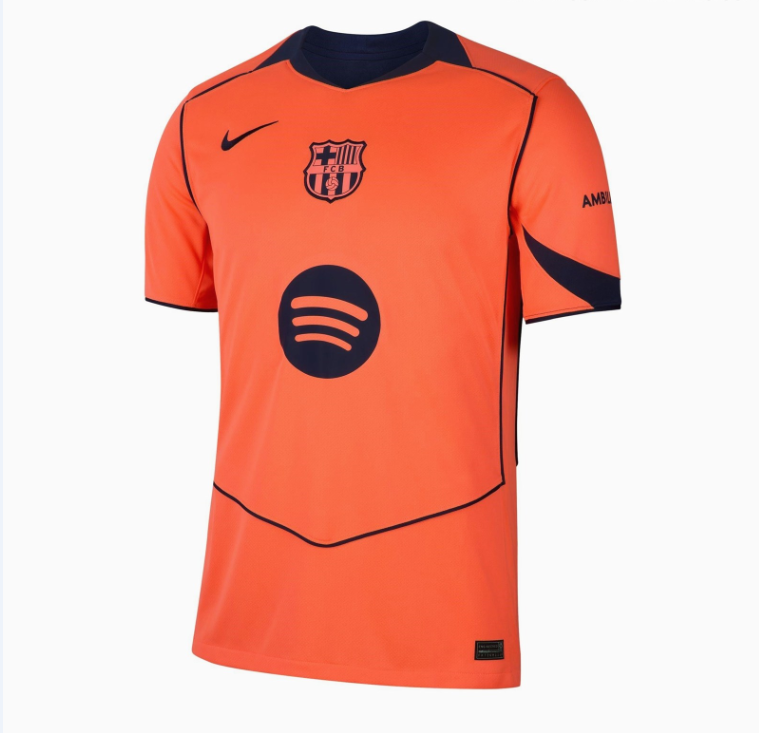 Barcelona Third Jersey 2025-26 football shirt