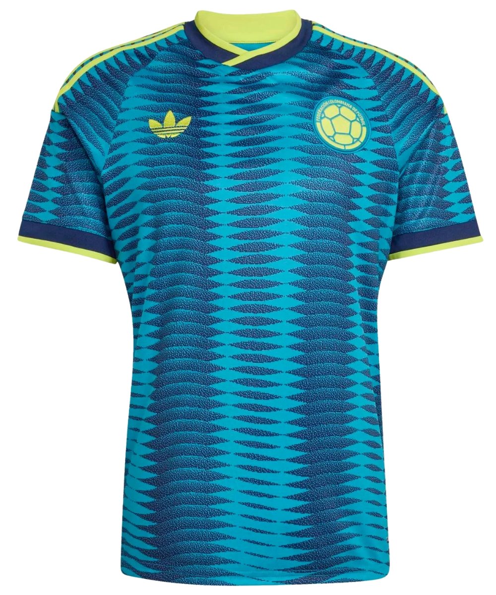 Colombia 2026 FIFA World Cup Away Jersey blue shirt available in Pakistan at Vinxee